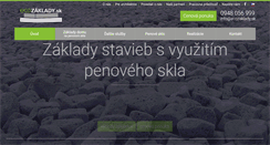 Desktop Screenshot of ecozaklady.sk